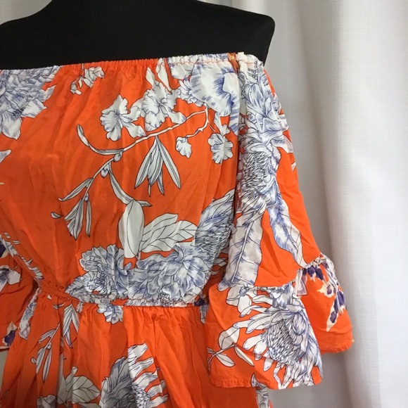 Floral Ruffle Dress - Picture 4 of 6